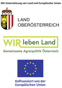 Mit Unterstützung von Land und Europäischer Union.